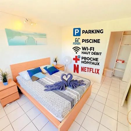 Apartmán Sous Le Soleil, Parking, Piscine, Proche Hopitaux Et Facs